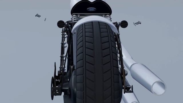 Custom Part MultiFIT Rear Fender Strut Kit Wide (HOLES) BobberCycle смотреть онлайн