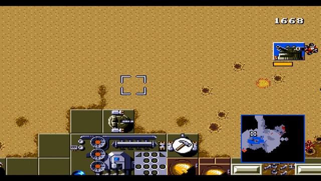Dune 2 - Прохождение дом Атрейдес 6 миссия (Sega) смотреть онлайн