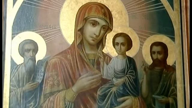 На Тебя уповаю.  Икона Божией Матери "В скорбех и печалех утешение"