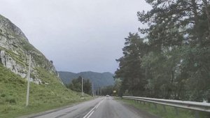 Горный Алтай ,дорога на Чемал, от Известкового. июль 2021года