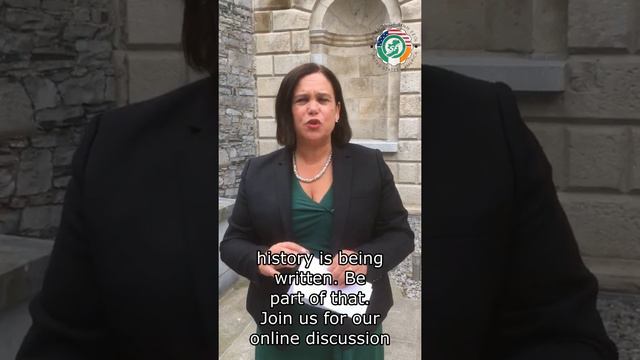 " A New Chapter of Irish History in Being Written." - Sinn Féin President Mary Lou McDonald TD