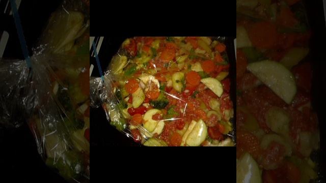 Запекаю овощи в РУКАВЕ.в духовке.Povrce.Вкуснота.?????