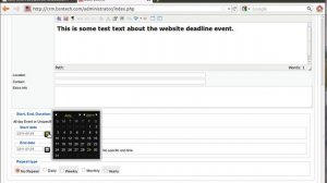 Adding Events To Your Website