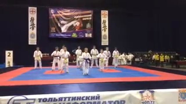 Показательное выступление воспитанников секции каратэ Киселева В. В. смотреть онлайн