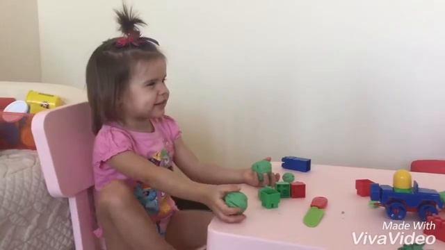 Play Doh лепим колобки:) смотреть онлайн
