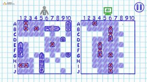 Игра "Морской Бой: Тетрадь в Клетку" (Sea Battleship) - прохождение