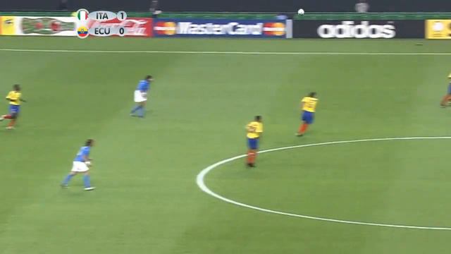 2002 FIFA World Cup Korea & Japan™ - Match 11 - Group G - Italia 2 x 0 Ecuador смотреть онлайн