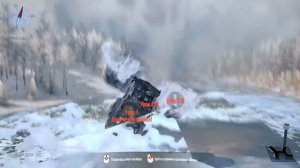 Spintires: MudRunner: Сальто на льду на монстр траке