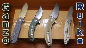 Ganzo vs. Ruike. Распаковка.