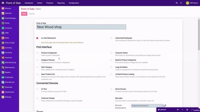 Odoo ERP | Basics of POS Configurations Explained Part 3 of ERP Modules | EWall Solutions Pvt Ltd смотреть онлайн