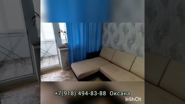 Продается 1-комнатная квартира площадью 34 кв.м с хорошим ремонтом в районе Алексеевка, Анапа смотреть онлайн