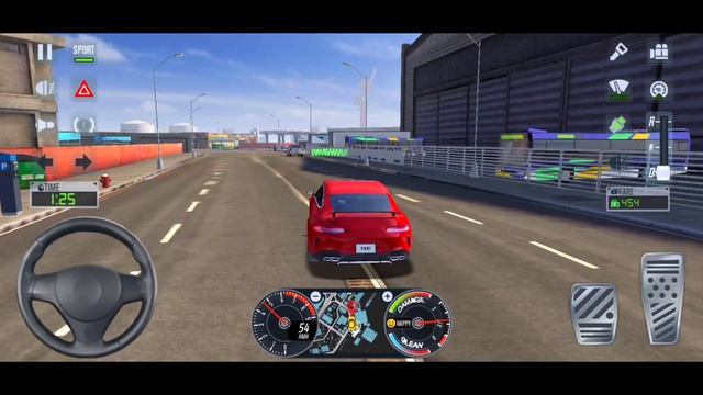 Taxi Sim 2020 ? ? Exploring Los Angeles in Mercedes AMG GT  Gameplay 38  Alpha Mobile gaming