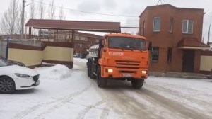 АЦПТ-10 на шасси КАМАЗ 43118-50. Движуч.