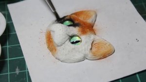 КАК СДЕЛАТЬ КОТА КУКИ из полимерной глины \ брошь