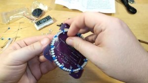 ⚡  Geekcreit  EC1838A DIY - Kit набор для сборки говорящих светодиодных электронных LED часов.