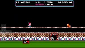 Прохождение препятствий в цирке, продолжается. Видеоигры