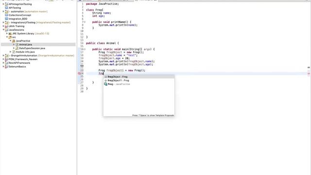 Class and Objects in JAVA. Constructor and use of this keyword