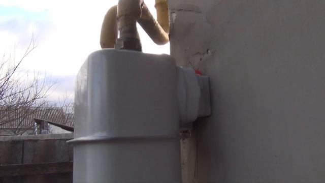 █ Газовый счетчик к стене фасада и нет ПРОБЛЕМ / Учет ГАЗА / gas metering смотреть онлайн