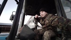 Чистим НАВОЗ зимой!