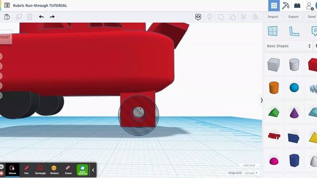 Rubric Review - TinkerCAD