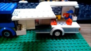 ЛЕГО МАШИНА С ПРИЦЕПОМ!!! ОБЗОР