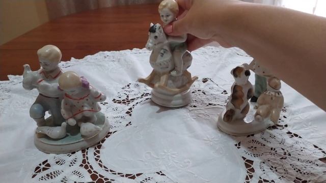 Статуэтка мечта! Комплект статуэток Счастливое детство Полонное зхк.