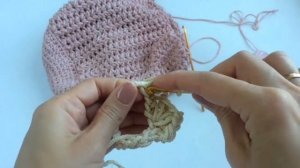 Узор крючком Колоски