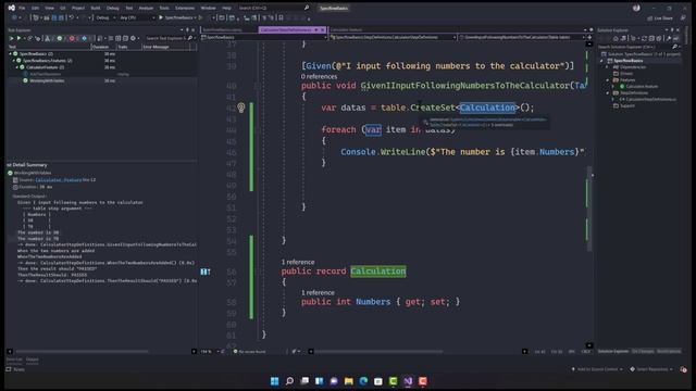Part 3 - Working with Specflow Tables for Data Driven Testing смотреть онлайн