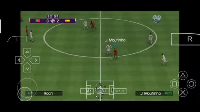 Portugal vs Spain Warm Up | Euro Cup | Pes 2021 ppsspp смотреть онлайн