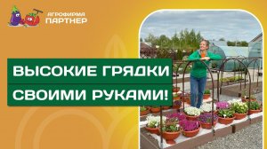 КАК СДЕЛАТЬ ВЫСОКИЕ ГРЯДКИ? И В ЧЕМ ИХ ПРЕИМУЩЕСТВО ПЕРЕД ОБЫЧНЫМИ?