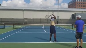 Sick Kick Serve Lesson with Legendary Coach and Former US Open Quarterfinalist