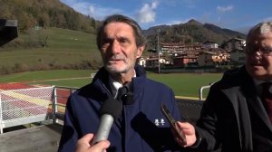 Il presidente Attilio Fontana in Val Seriana presenta i fondi per le "Aree interne"