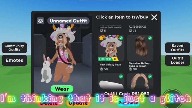Roblox glitch in Catalog Avatar Creator? (read desc) смотреть онлайн