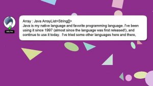 Array : Java ArrayList String[]