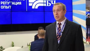 Стенд Белорусской железной дороги на выставке ТРАНСПОРТ И ЛОГИСТИКА 2018