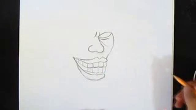 как рисовать маска клоуна граффити смотреть онлайн