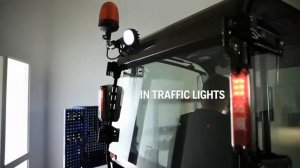 Комплект освещения на райдере с кабиной Husqvarna P 525D