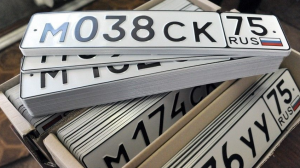 В России начнут наказывать за «номера-перевертыши» на авто