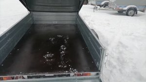 Пластиковая крышка для прицепа Tavials A2012.