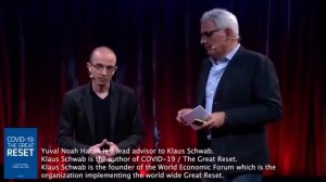 Keep them happy with drugs and computergames - Yuval Hariri, World Economic Forum, Klaus Schwab