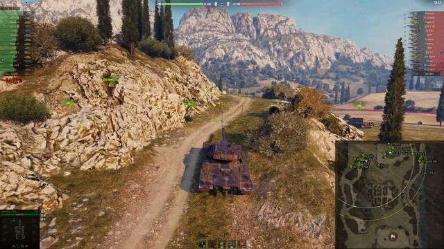 T54E1 | 4000 СРЕДНЕГО УРОНА ЗА 10 БОЕВ | World of Tanks | WoT смотреть онлайн