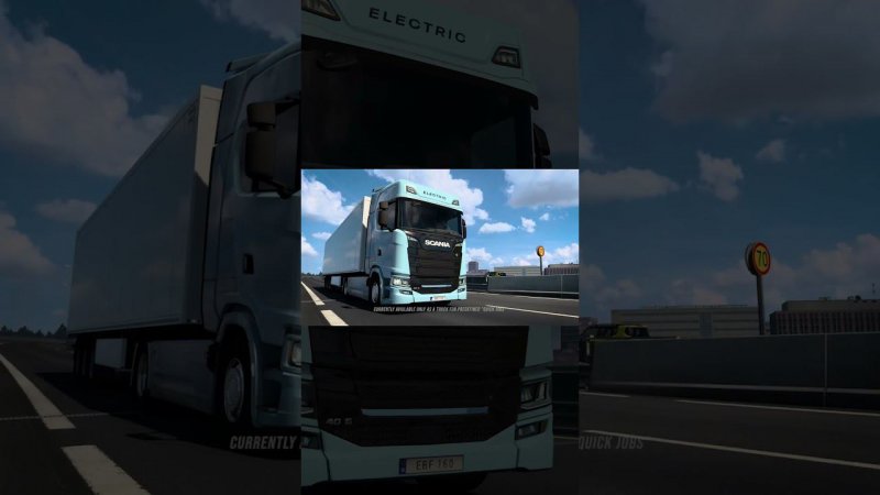 НОВЫЙ ЭЛЕКТРО ГРУЗОВИК В #ETS2 - SCANIA S BEV #shorts #ets2 #thealive55