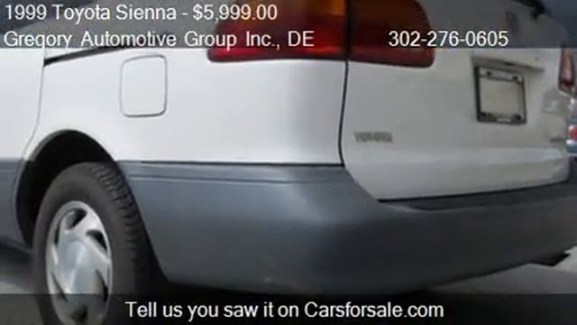 1999 Toyota Sienna LE - for sale in New Castle, DE 19720 смотреть онлайн