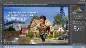 Photoshop Tutorial : Using Free Transform Tool in Photoshop CS6