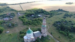 Церковь Рождества Пресвятой Богородицы. Село Перевлес Старожиловского района