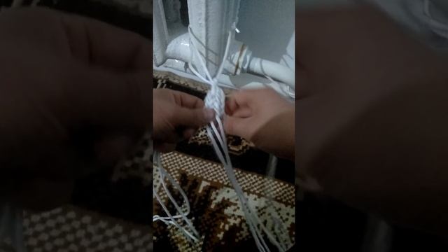 11 Өрім (таспа). Жүген, ноқта өру. weaving Узда, уздечка плетение. смотреть онлайн