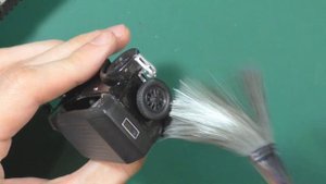 Антистатическая кисть Tamiya - как очистить пыль с моделей и диорам