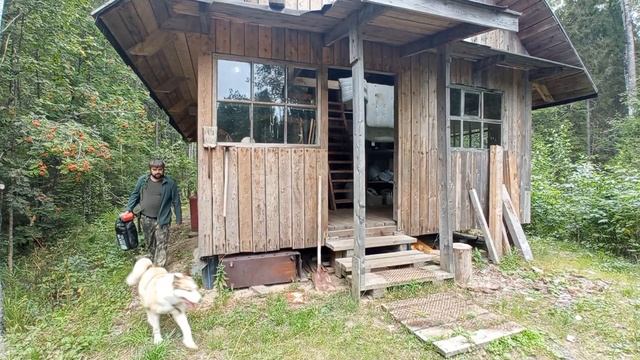 Охотничий дом. Как охотники обустроили свою базу.