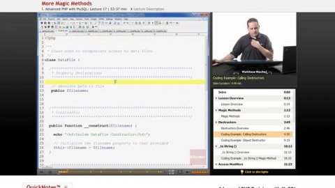 PHP with MySQL: Magic Methods