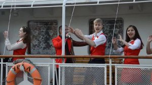 Первый рейс теплохода "Урал". Часть 1